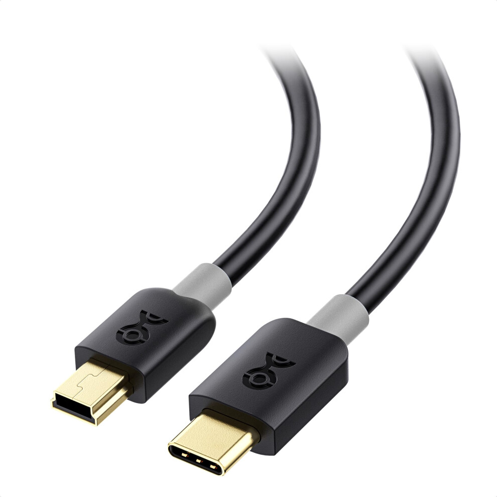 Cable Matters Usb C To Mini Usb Cable 1M (Mini Usb To Usb C Cable) In Compatible With Macbook Air/Ipad Pro/Imac Pro/Lenovo Yoga/Hp Dell Xps/Chromebook/Digital Black