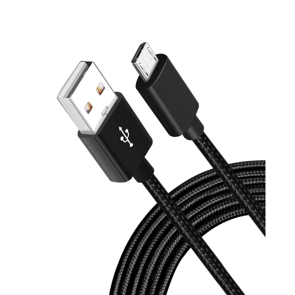 Micro Usb Cable 3M, Long Micro Usb Charger Cable, Android Usb Charger Cable Nylon Braided, Usb To Micro Usb Cable Compatible With Samsung S7/ S6/ S5, 6976527660246