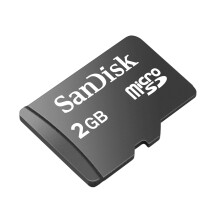 2 GB microSD 2GB MicroSD Class 2 memory card - memory cards (MicroSD, Black, Class 2)