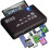 All in One Multi Card Memory Reader Adapter for Micro SD SDHC M2 MMC XD CF MS with External USB- Black 3