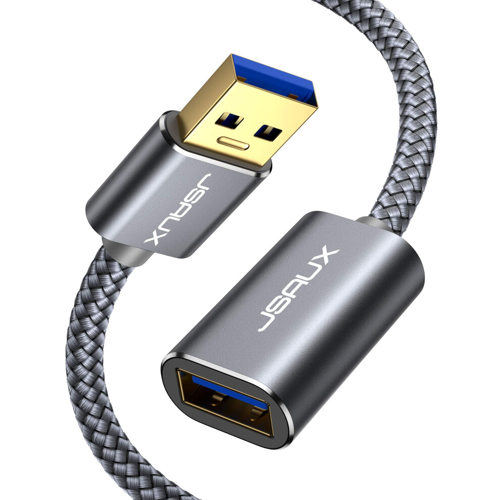 Usb 3.0 Extension Cable 2M, 5Gbps High Speed Data Transfer Usb A Male To A Female Usb Extender Cable, Usb Extension Lead Compatible For 6914710948023