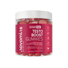 Testo Boost Gummies - Vegan Testosterone Supplement for Men - Vitamin D, Tribulus Terrestris Extract, Zinc, Maca Root - Testosterone Booster for