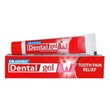 Orasore Dental Gel 10gms with Clove - Fast-Acting Toothache Relief for Sensitive Teeth & Cavities