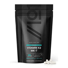 Vitamin K2 MK-7 300mcg - Fermented Natto Based Vegan Vitamin K - Supports Bone Health - Non-GMO, Halal - 120 Vegan Capsules