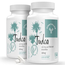 TUDCA Liver Supplements 1000mg Per Serving (120 Capsules, 2 Pack), Tauroursodeoxycholic Acid with Humic and Fulvic, Herbal Blend, for Detox Cleanse,