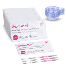 Ovulation Test Strips(LH60), Fertility Test for Women with 60 Collection Cups, LH Test Strips, OPK Test Strips, High Sensitivity Result for Women Home