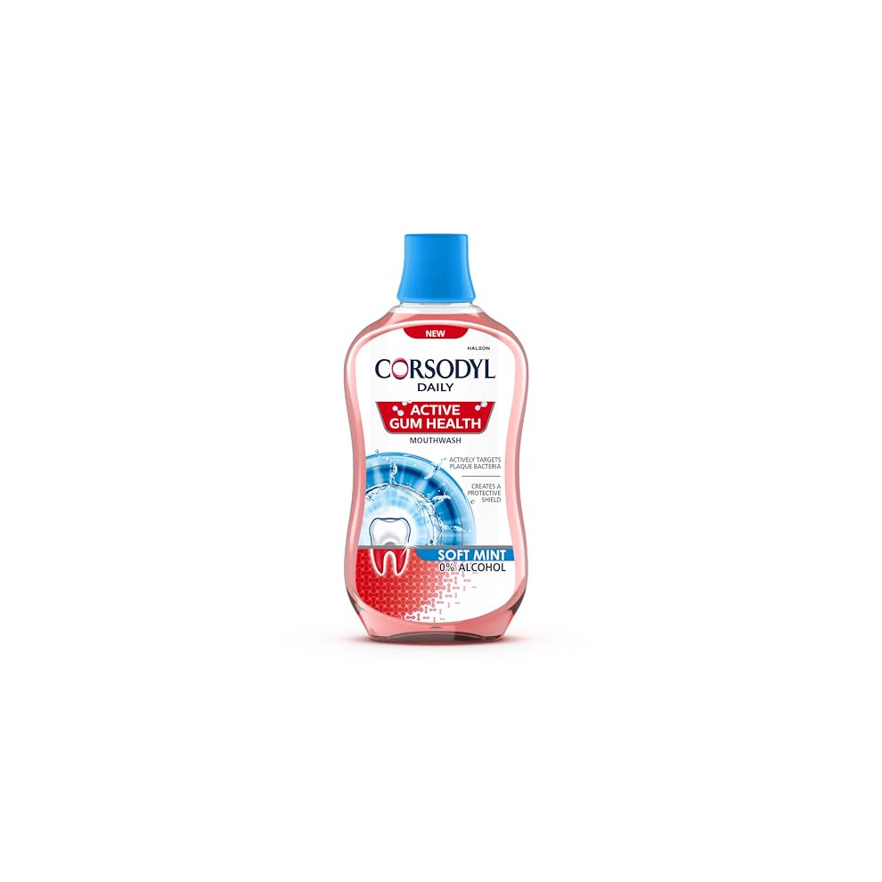 Active Gum Health Daily Mouthwash 500ml