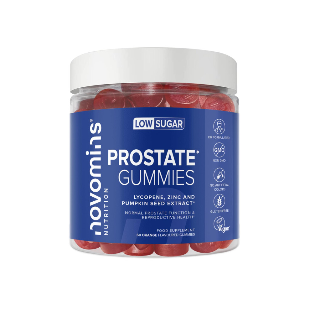 Prostate Gummies - High Strength Nettle Lead Supplement for Men - Prostate Support & Urinary Health - with Pumpkin Seed, Nettle Leaf & Zinc - Vegan