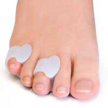 Gel Toe Separator, Pinky Toe Spacers, Little Toe Cushions for Preventing Rubbing & Relieve Pressure (Pack of 12)