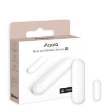 Door and Window Sensor P2, Matter over Thread, Requires Thread Border Router, Contact Sensor with Remote Alarm and Local Automation, Supports Apple