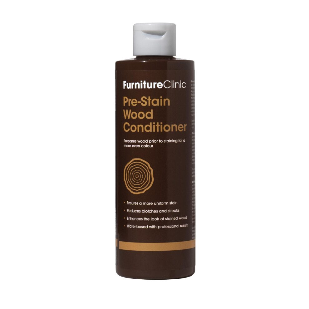 Pre-Stain Wood Conditioner - Water-Based - Indoor And Outdoor Use - Low Odour And Non-Toxic Â Use Before Staining Wood 250Ml 5060914416675
