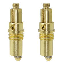JINXM 2pcs Basin Pop Up Clack Slotted Plug Bolt Assembly Basin Pop Up Click Clack Plug Bolt Replacement Assembly Screw for Most Sink Bath Tub Basin