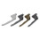 1st Time Fix White UPVC Double Glazing Universal Inline Espag Lockable Window Handle Multi Spindles & Screws (White) 6
