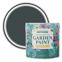 Black Mould-Resistant Garden Paint In Matt Finish - Black Sand 2.5L