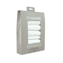 Muslin Baby Wash Cloths - Pack of 6