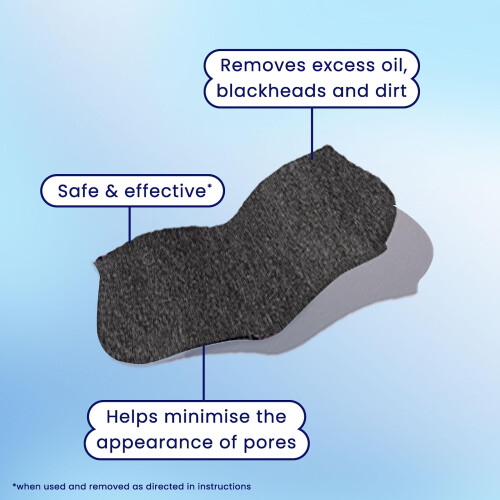Charcoal Pore Strips - Pack of 6 1