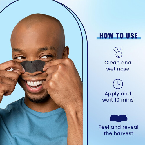 Charcoal Pore Strips - Pack of 6 2