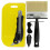 69505 Paperwiz Original Wallpaper Tool Kit with Knife Brush and Plumb Bob for Paper-Hanging 4 piece pack set,Yellow, 26.5 x 16.5 x 3.8 cm; 310 Grams 2