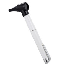 Otoscope – Bysameyee Portable Otoscope for Doctors Nurses Students, Handheld Ear Care Microscope Tool Set with 4 Otoscope Tips