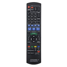 New Replacement Panasonic N2QAYB000780 Remote Control Compatible with Panasonic HDD Box Recorder TV DVD Recorder DMR-HWT230EB DMR-HWT130EB DMR-PWT635