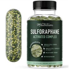 SMNutrition, Sulforaphan Aktiviertes Komplex, 60 Kapseln
