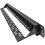 Network Patch Panel, 24 Port 1U Rack Mountable CAT6 Patch Panel Pro RJ45 110 Network Mini Patch Pane, Easy to Install, Cable Distinction, No Rust and 6