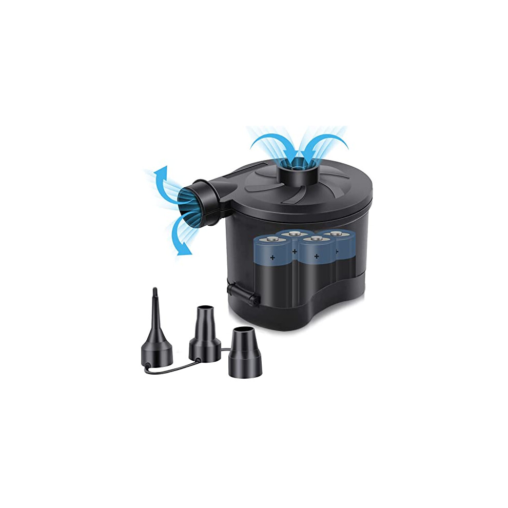 Photos - Inflatable Mattress Electric Pumps Battery Powered,Airbed Pump,Air Pump Quick Inflator and Deflator for airbed,Paddling Pool,Outdoor Camping,Air