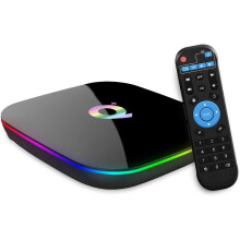 Q PLUS Android 9.0 TV BOX 4GB RAM/32GB ROM H6 Quad-Core TV Box 2.4Ghz WiFi/Ethernet 6K HDMI TV BOX