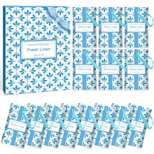 Scented Sachet, Linen Fragrance Sachets for Drawers, Closets, wardrobe, 14 Pack