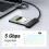 Adattatore da SATA III 3.0 da 2,5'' a USB-C per HDD e SSD - Nero 2