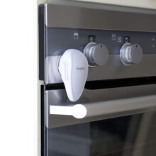 BeeGo Baby Proofing Oven Lock : 1pc White Child Oven Lock for Oven Doors - Ensuring Kitchen Safety with Kids Protector, Baby Oven Guard, and Safety
