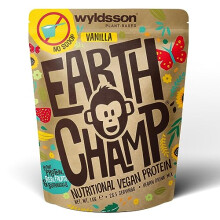 Vegan Protein Powders (No Scoop Included) 1kg - EarthChamp by Wyldsson - Plant Based Vanilla Protein Powder Shake - Dairy Free - Lactose Free (Vanilla