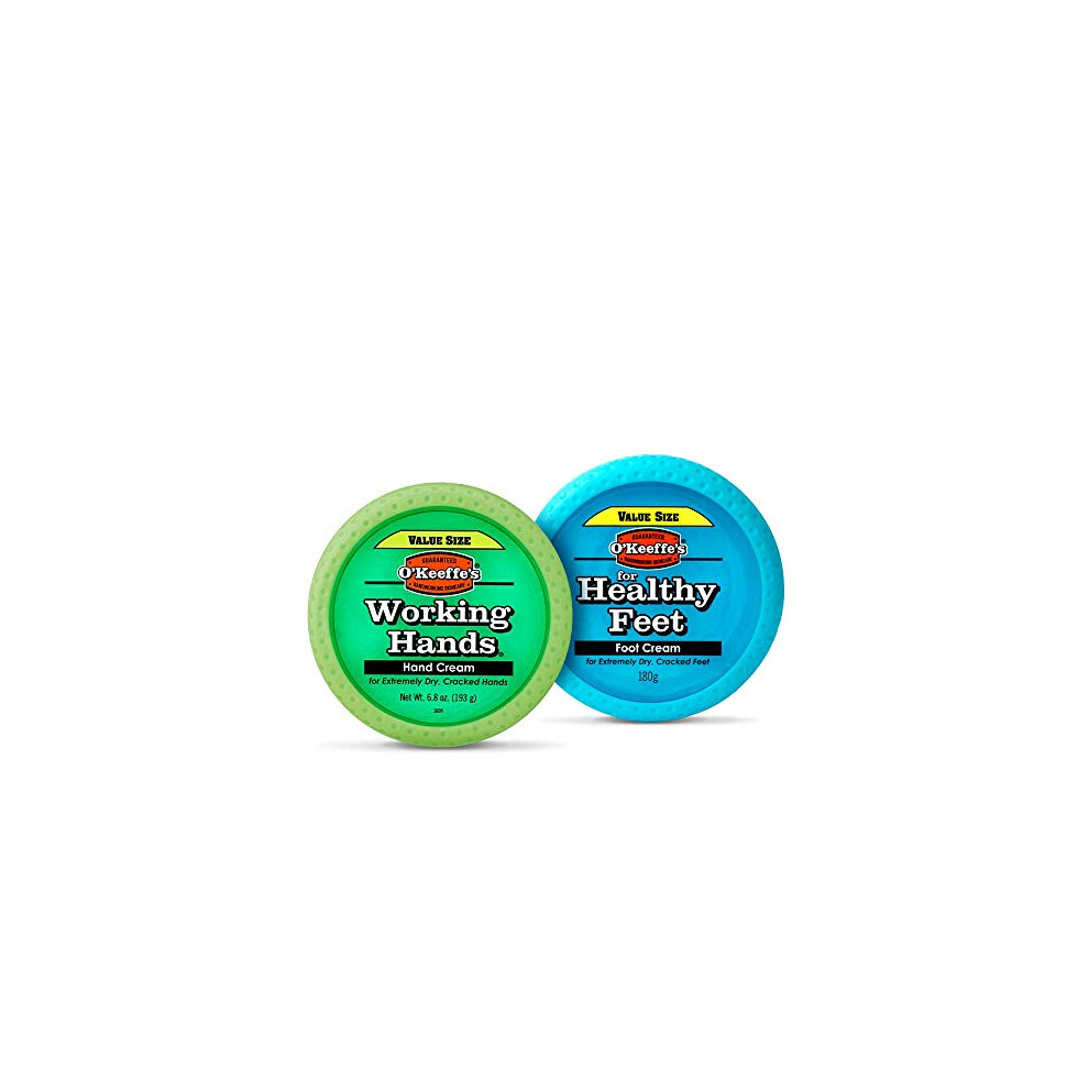 Working Hands 193g & Healthy Feet 180g (Twin Pack)