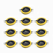 10PACK EEMB CR1616 Battery 3V Lithium Battery CR1616 GameBoy Battery with Solder Tabs Coin Cell Batteries 3 Volt Li-MnO₂ Button Battery UL Certified