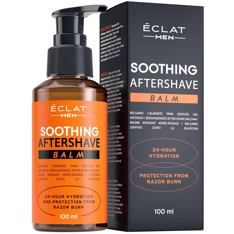 Aftershave Balm for Men - Shave Balm, Light and Non Greasy Aftershave Balm that Reduces Razor Burn, Bump and Redness, Hydrating Mens Aftershave, 100%