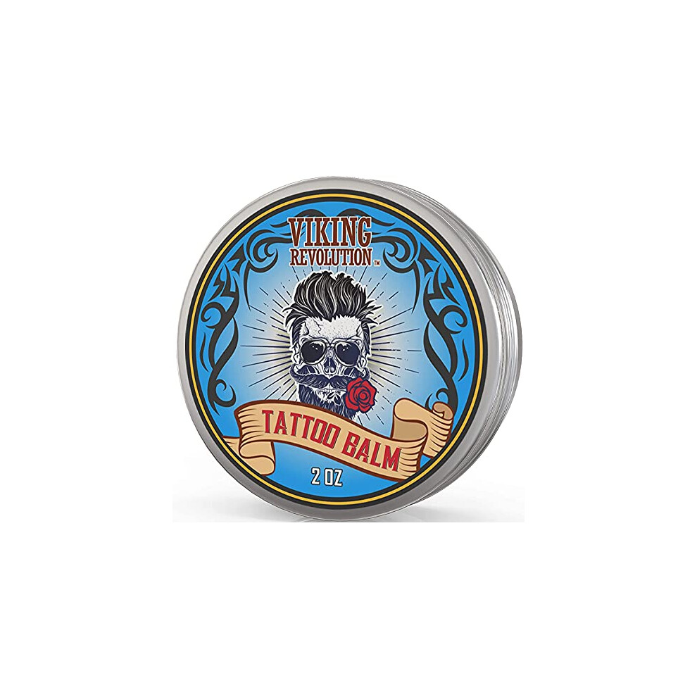 Viking Revolution Cream Tattoo Aftercare Balm (58G) For Before, During & After Tattoo Â Natural Tattoo Â Moisturizing Lotion To Promote Skin Healing Â Tattoo Balm