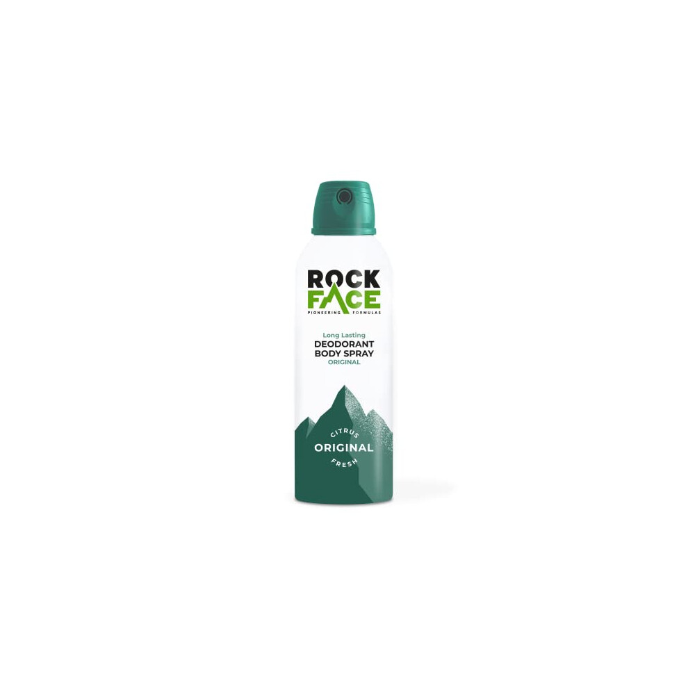 Rockface Rock Face Body Spray For Men, Deodorant Spray With Masculine, Long Lasting, 200Ml