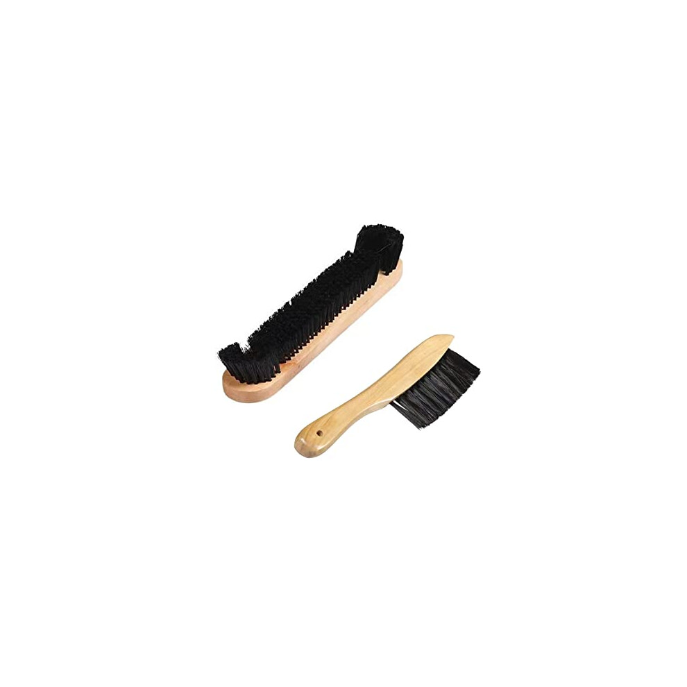 2 Pcs Pool Table Brush Cleaner Kit Billiard Table Cleaning Tool Pool Table Rail Brush Set for Billiard Table and Corner Cleaning