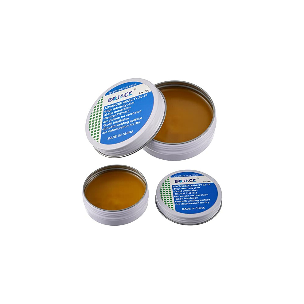 50G Solder Flux Paste No-Clean Lead-Free Flux Environmentally Friendly Solder Tin Paste For Welding (Pack Of 2) 762917456942