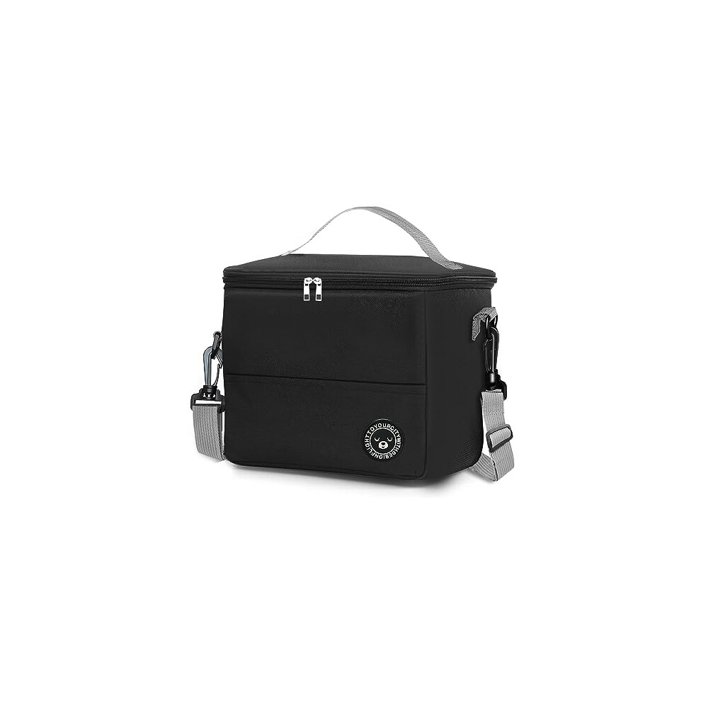 Lunch Bag, Insulated Lunch Bags Cooler Bag Thermal Lunch Tote Bags for Men Women 5.7L Cool Bag Waterproof Leak-Proof for Outdoor, Beach, Camping, BBQ,