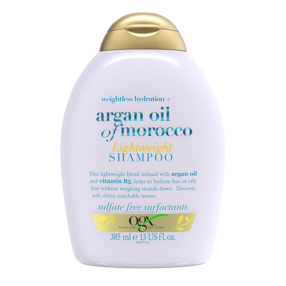 Weightless Hydration Argan Oil of Morocco Shampoo for fine hair 385ml