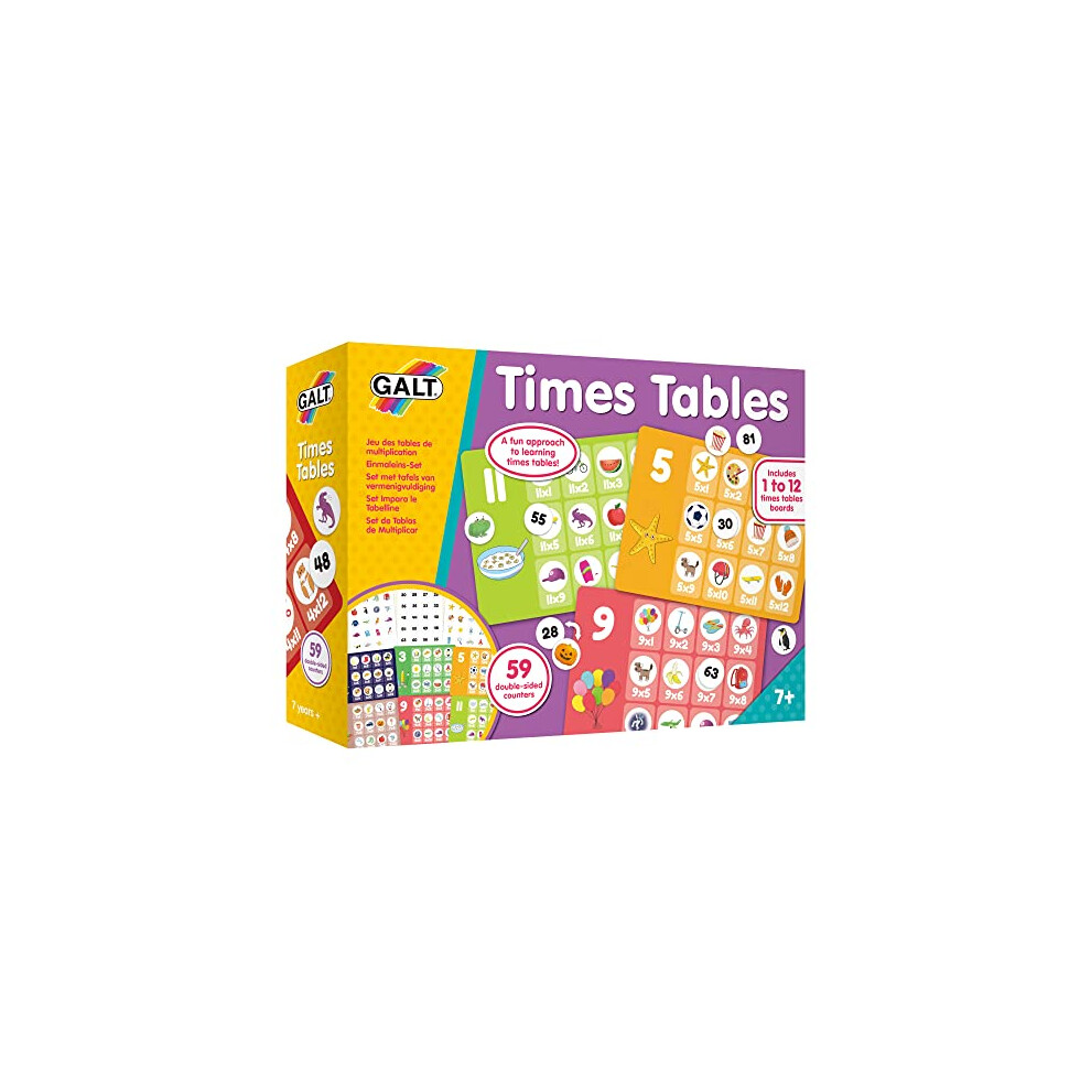 Galt, Times Tables, Times Tables Games, Ages 7 Years Plus