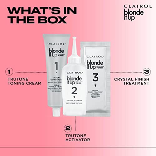 Clairol Blonde It Up Crystal Glow Toner Kit - Radiant Opal 2
