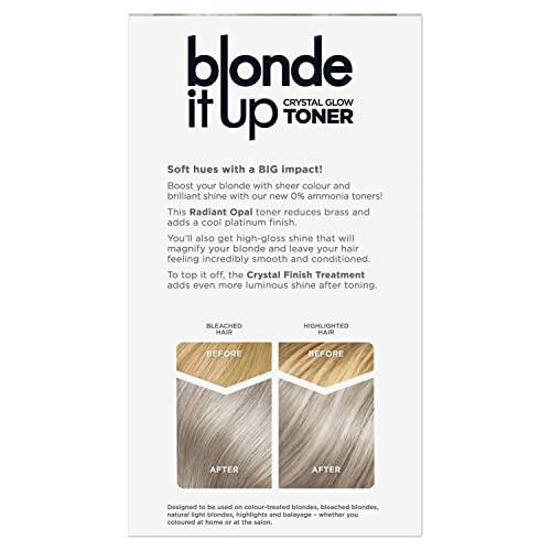 Clairol Blonde It Up Crystal Glow Toner Kit - Radiant Opal 1