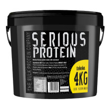 – SERIOUS Protein – Protein Powder – 4kg – Low Carb – Supports Lean Muscle Growth – Recovery Supplement, 133 Servings, Banana