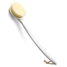 Back Shower Brush Long Handle, Soft Exfoliating Brush 38CM, Back Scrubbers for Use in Shower, Wet & Dry Brushing Body Brush Suitable for Men and Women