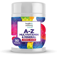 A-Z Multivitamin and Minerals Tablets, Vitamins for Men's and Women's, 23 High Strength Vitamins and Minerals Including Iron, Zinc Vitamin C and More