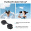 3Pcs Binocular Lens Covers, 42mm Rubber Objective Lens Caps with Outer Diameter 51-60mm for Binoculars 7
