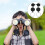 3Pcs Binocular Lens Covers, 42mm Rubber Objective Lens Caps with Outer Diameter 51-60mm for Binoculars 8