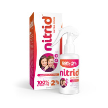 Ultra Once All-in-One Head Lice Treatment Spray & Comb - 100% Effective on Lice & Eggs in 2mins, Includes Spray 120ml & Nit Comb - 2023 New